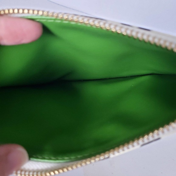 Kate Spade Literary Glasses Pencil Cosmetic Bag Case Small Zip Around Pouch - Picture 5 of 8